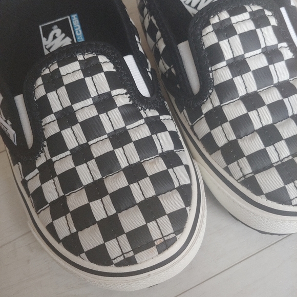 VANS NEW kids Checkerboard Slip-ER 2 Shoes - Picture 4 of 12
